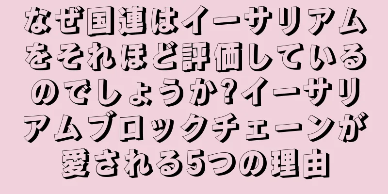 なぜ国連はイーサリアムをそれほど評価しているのでしょうか?イーサリアムブロックチェーンが愛される5つの理由