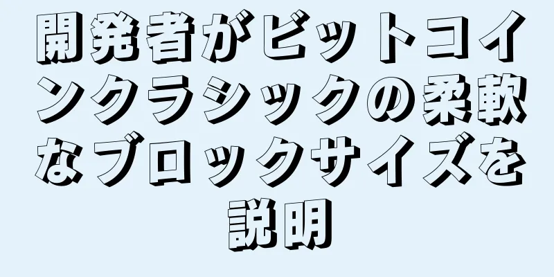 開発者がビットコインクラシックの柔軟なブロックサイズを説明