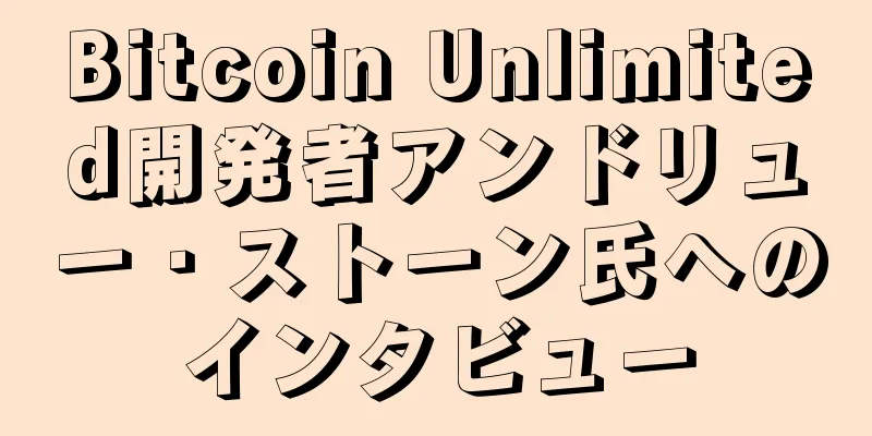 Bitcoin Unlimited開発者アンドリュー・ストーン氏へのインタビュー