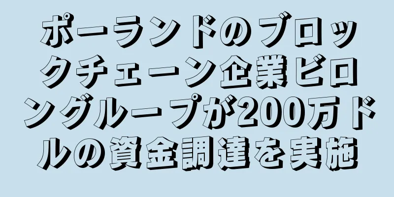 ポーランドのブロックチェーン企業ビロングループが200万ドルの資金調達を実施