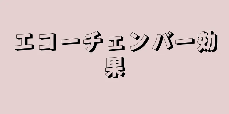 エコーチェンバー効果