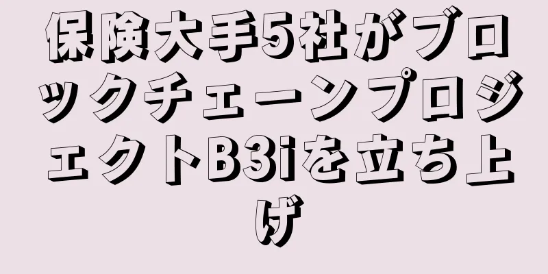 保険大手5社がブロックチェーンプロジェクトB3iを立ち上げ