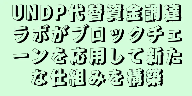 UNDP代替資金調達ラボがブロックチェーンを応用して新たな仕組みを構築