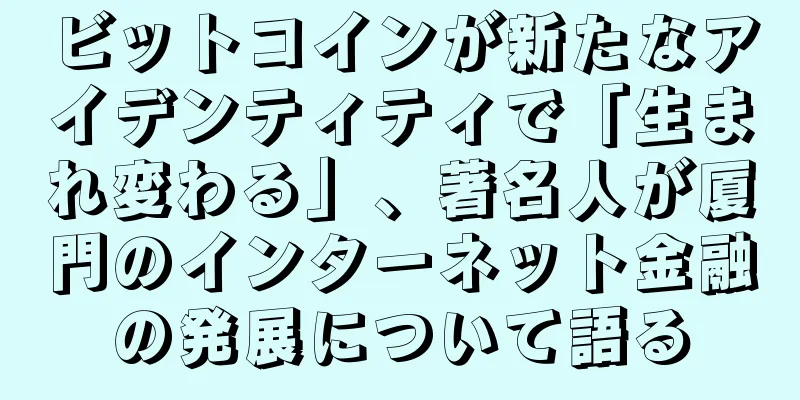 ビットコインが新たなアイデンティティで「生まれ変わる」、著名人が厦門のインターネット金融の発展について語る