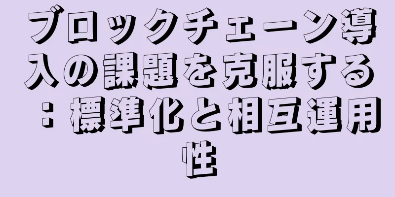 ブロックチェーン導入の課題を克服する：標準化と相互運用性