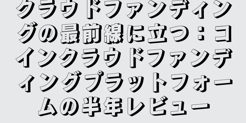 クラウドファンディングの最前線に立つ：コインクラウドファンディングプラットフォームの半年レビュー