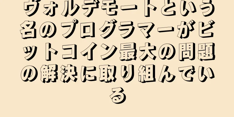 ヴォルデモートという名のプログラマーがビットコイン最大の問題の解決に取り組んでいる