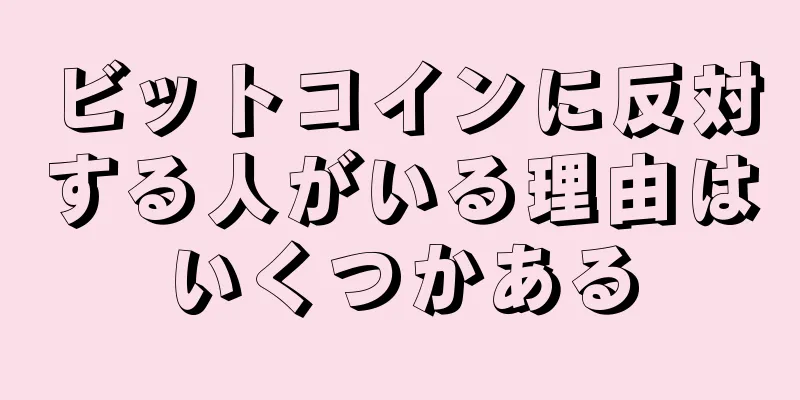 ビットコインに反対する人がいる理由はいくつかある