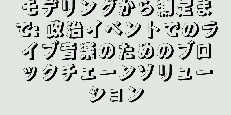 モデリングから測定まで: 政治イベントでのライブ音楽のためのブロックチェーンソリューション