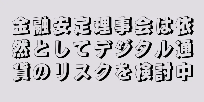 金融安定理事会は依然としてデジタル通貨のリスクを検討中