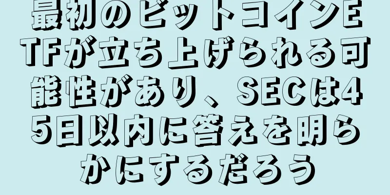 最初のビットコインETFが立ち上げられる可能性があり、SECは45日以内に答えを明らかにするだろう
