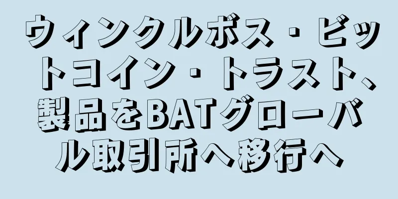 ウィンクルボス・ビットコイン・トラスト、製品をBATグローバル取引所へ移行へ