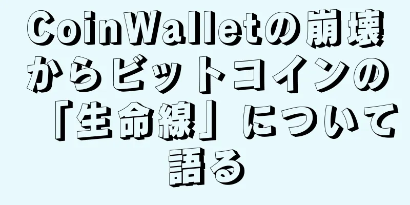 CoinWalletの崩壊からビットコインの「生命線」について語る