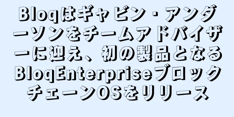 Bloqはギャビン・アンダーソンをチームアドバイザーに迎え、初の製品となるBloqEnterpriseブロックチェーンOSをリリース