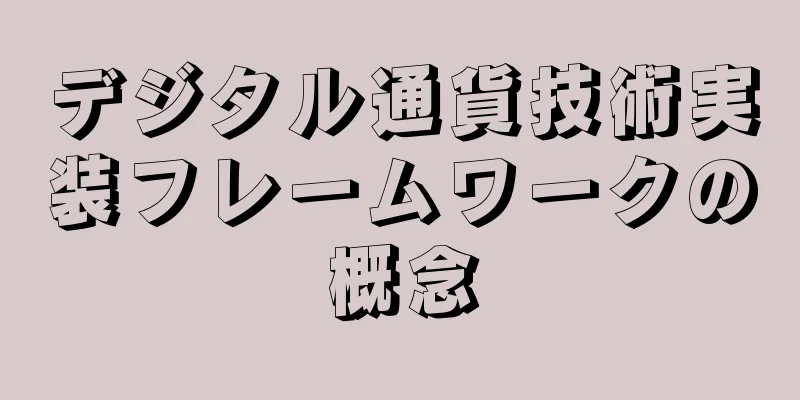 デジタル通貨技術実装フレームワークの概念