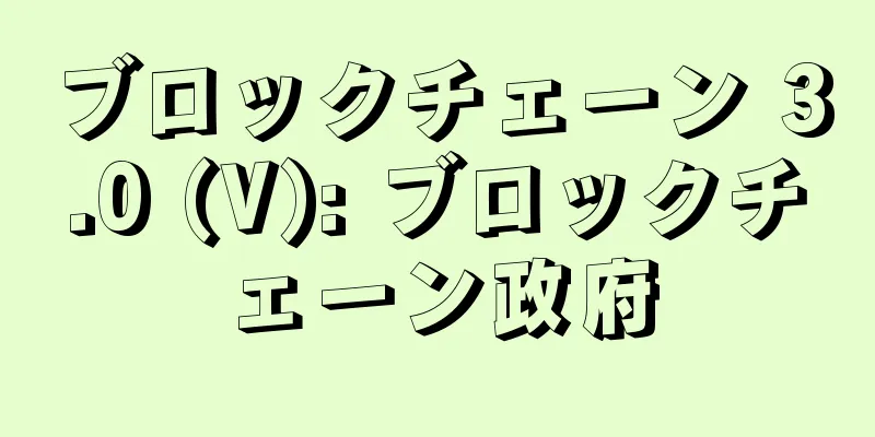 ブロックチェーン 3.0 (V): ブロックチェーン政府