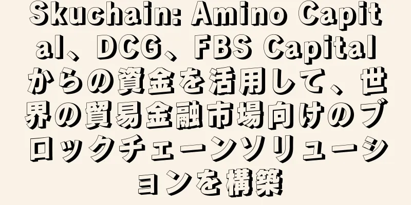Skuchain: Amino Capital、DCG、FBS Capitalからの資金を活用して、世界の貿易金融市場向けのブロックチェーンソリューションを構築