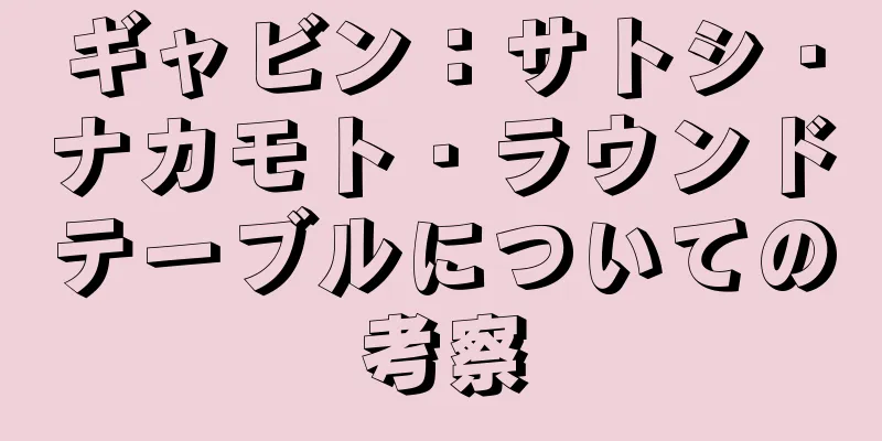 ギャビン：サトシ・ナカモト・ラウンドテーブルについての考察