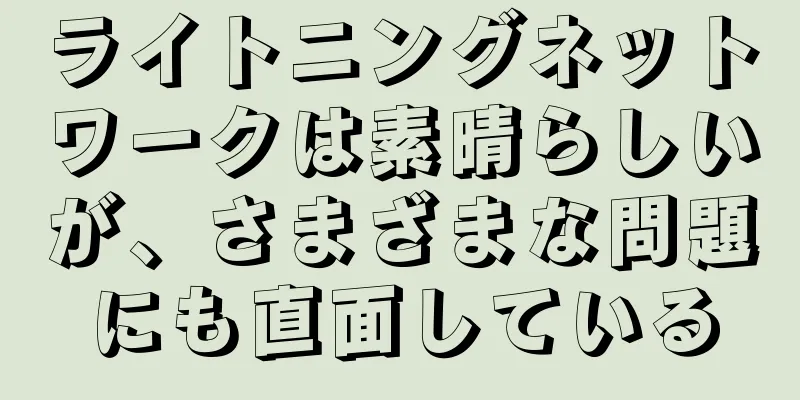 ライトニングネットワークは素晴らしいが、さまざまな問題にも直面している