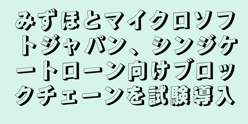 みずほとマイクロソフトジャパン、シンジケートローン向けブロックチェーンを試験導入