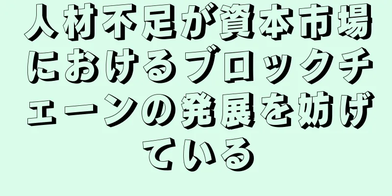人材不足が資本市場におけるブロックチェーンの発展を妨げている