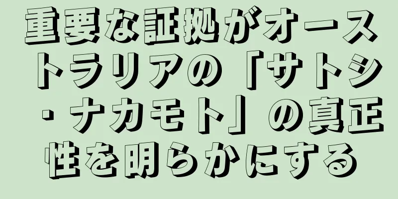 重要な証拠がオーストラリアの「サトシ・ナカモト」の真正性を明らかにする