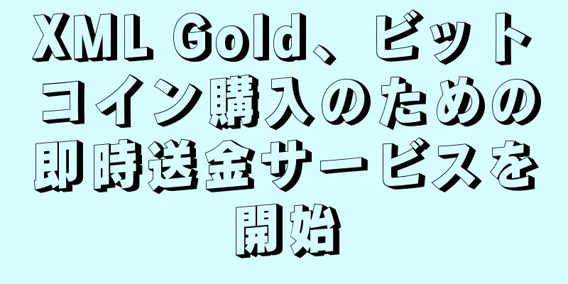 XML Gold、ビットコイン購入のための即時送金サービスを開始