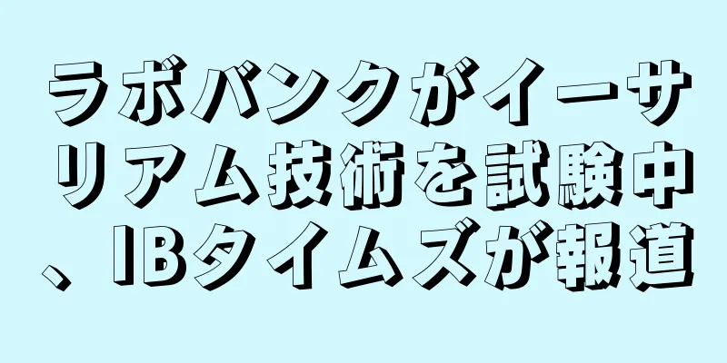 ラボバンクがイーサリアム技術を試験中、IBタイムズが報道