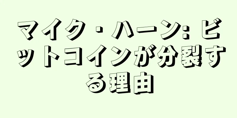 マイク・ハーン: ビットコインが分裂する理由