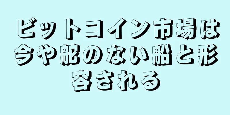 ビットコイン市場は今や舵のない船と形容される